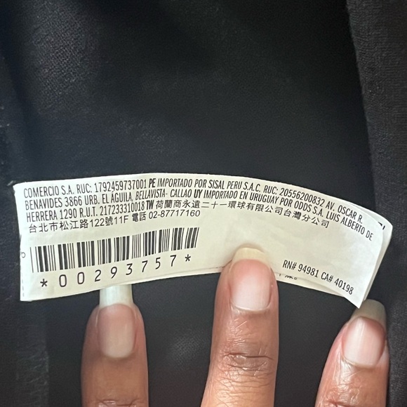 Forever 21 Women’s 3/4 Sleeved Sweatshirt Dress  - Medium - Black - Picture 8 of 9